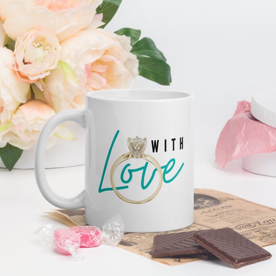 Romantic coffee mug | bridal shower gift | birthday gift | wedding proposal mug | miss to Mrs | bachelorette party gift | gift for her